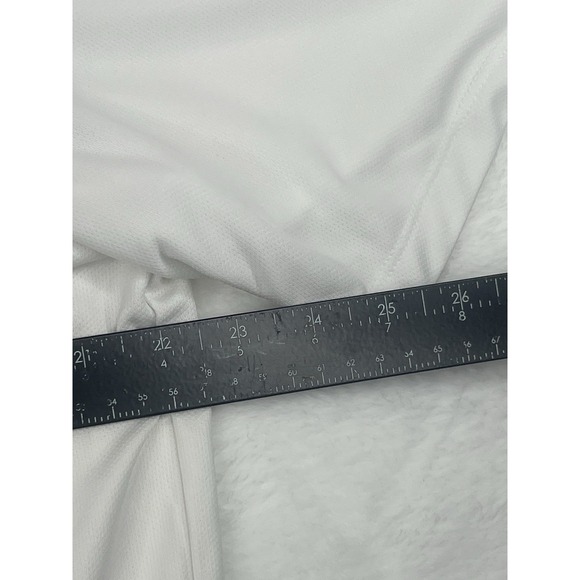 Baylor University White Polo Men's Sz Large Nike Dri-Fit Track & Field - Picture 9 of 10